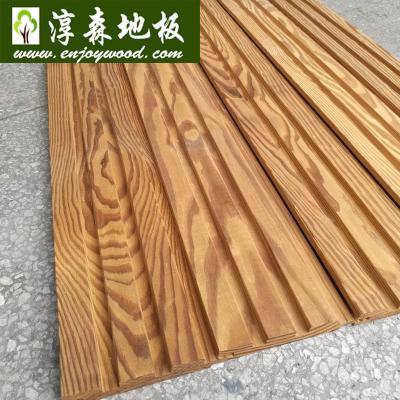 China Eco-Friendly Heat Treated German PINE Spruce Panel Larch Strip Pine Larch Strip Pine Decking F7 F5 Wall Cladding Thermo Pine Wood Wood Ceiling Panel for sale