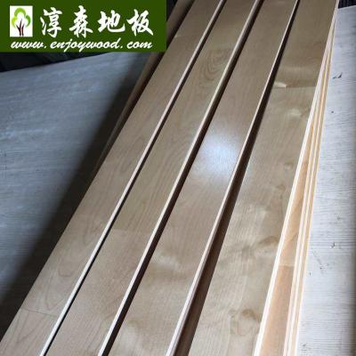 China Modern Gymnasium / Solid Wood Stage Basketball Court Anti Skid Flooring Made Of Birchwood Maple Wood Oak Wood for sale