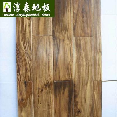 China Modern Hardwood Flooring Short Sheet Small Big Long Sheet Acacia Hardwood Flooring Solid Acacia Wood Flooring for sale