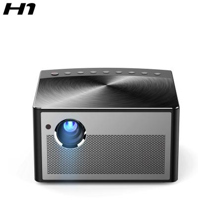 China Pico VVBRIGHT H1KELIO Android Mini LED lAsEr Projector Video Smartphone 3D 4K Portable DLP Wifi Beamer Hologram Projector With Batter for sale