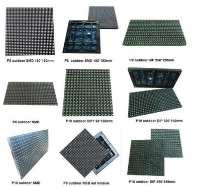 China good price p5 p6 p8 p10 outdoor smd led module with high brightness for sale