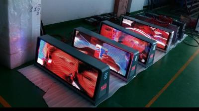 China P5 high brightness taxi led sign/taxi roof led screen/taxi top led display for sale