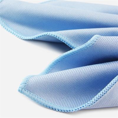 China Viable Microfiber Scouring Wine Cloth Household Kitchen Cloth Absorbent Dish Cloth Wiping Glass Bright Cleaning Towel for sale