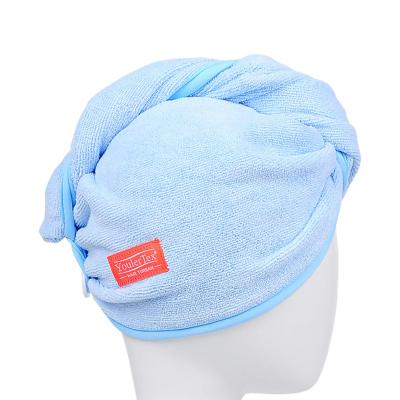 China Wholesale Microfiber Hair Dryer Turban Towel QUICK DRY Wrap For Women for sale