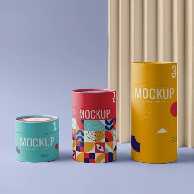 China Guangzhou Shenzhen Export Biodegradable Short Tall Size Customize Paper Tube Paper Boxes Packaging Essential Oil for sale