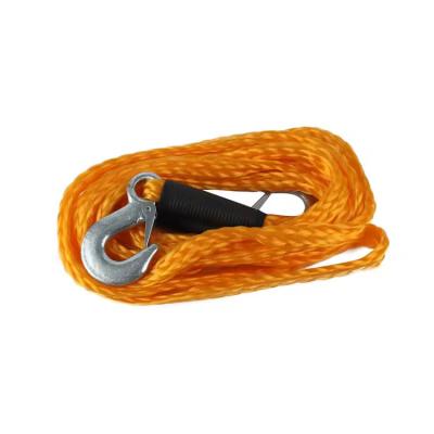 China 4M Heavy Duty Car Towing Rope with Forged Steel Hooks for sale