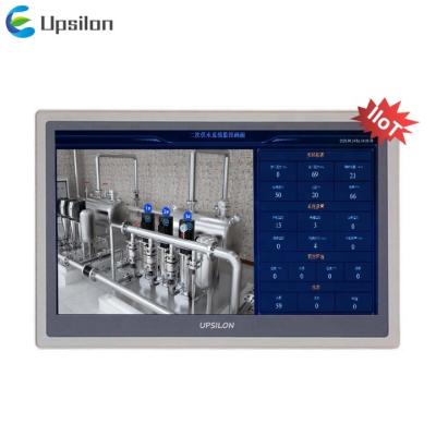 China Industrial IIoT solution F6150H 15.6inch fanless hmi touch linux industrial panel pc for sale