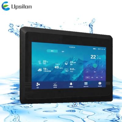 China waterproof industrial ip65 rs485 rs232 hmi touch controller 7inch F7070IP 7