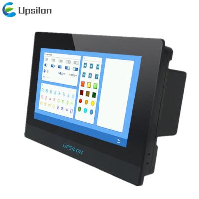 China Industial IIoT solution DC24V remote automation control hmi rs485 screen touch display 7