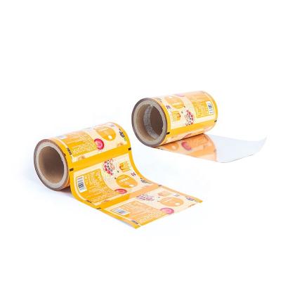 China Food Grade Moisture Proof Custom Film Metallic Plastic Laminate Powder Packaging Printed Roll Film for sale