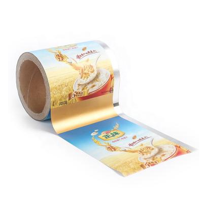 China Food New Products Digital Printing Aluminum Foil Laminate Sealing Film Roll Sachet Packaging for sale