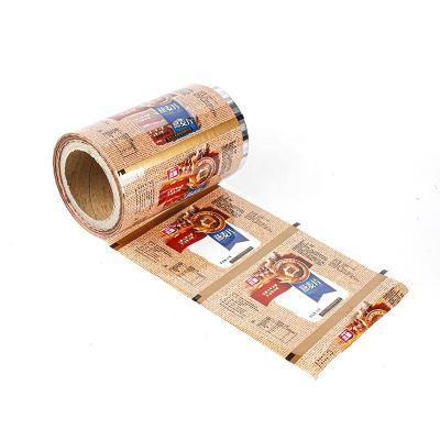 China Moisture Proof Heat Seal Cereal Packing Plastic Film Wrapping Rolls Food Printing Roll for sale