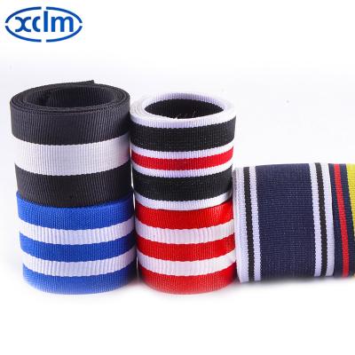 China Environmental Friendly High Tenacity Skin Plasticity Webbing Pattern Strong Stereoscopic Stripe With Side Stripe for sale