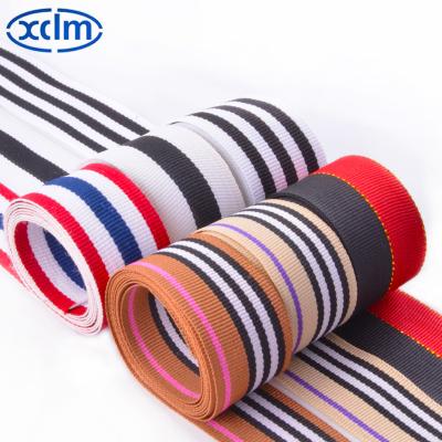 China Tops Tenacity 2022 Best Selling Guaranteed Quality 100% Multi Sizes Webbing Polyester Stripe Color Pack Side Band for sale