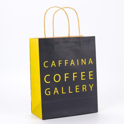 China Gift & China High Quality Custom Printing Craft Window Brown Kraft Paper Cheap Promotional Bag for sale