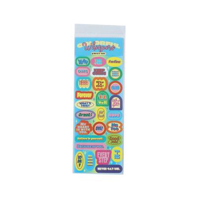 China Safe Designed Current Firmly Bonded Waterproof Epoxy Stickers For Kids Custom Sticker Sheet for sale