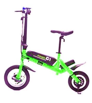 China Aluminum alloy front hub+ABS carbon steel hard front fork folding electric bike has different colors C1 for sale