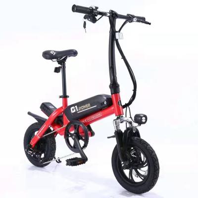 China Cheap price power aluminum alloy ciey electric bicycle 36V 350W cycle 12inch folding e bike for adults for sale