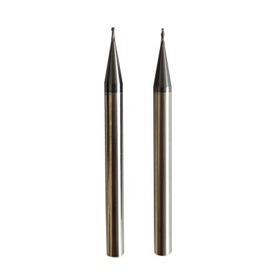 China Good Quality E550/E650 Micro Diameter End Mill Solid Carbide Milling Cutter Sharp And Wear Resistant Ultrafine for sale