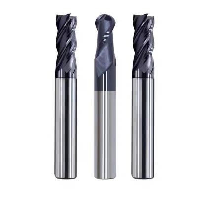 China Hot Sale 2T/4T Square End Mill Cutter E450/E500/E550/E600/SUS Sharp And Wear Resistant Square Carbide End Mills for sale