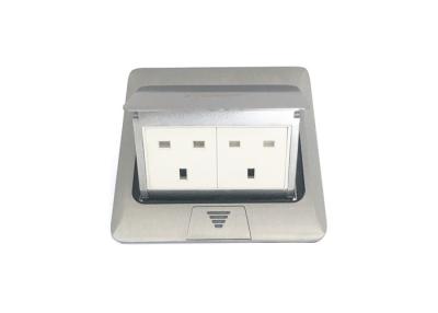 China Mideast Softly Or Normally Double Floor Socket With 2 Ways British Socket for sale