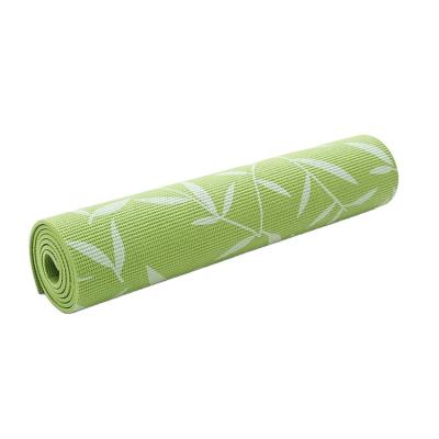 China Custom logo yoga mat China yogamat natural rubber PVC light yogamat PVC logo yoga mat portable waterproof&private label for sale