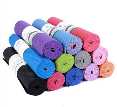 China Gymnastic Tape PVC Sport Health Lose Weight Fitness Exercise Pad Women Sports Yoga Mat for sale