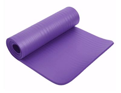 China Custom Printed Eco-Friendly Matt Manufacturer Wholesale Gymnastics Fitness NBR Pilates Yoga Mat Home Exercise Design Yoga Mat for sale