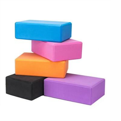 China Durable Reycled Cork Yoga Block Single Double Artistic Custom Color EVA Yoga Blocks Brick Eco Friendly Yoga Brick for sale