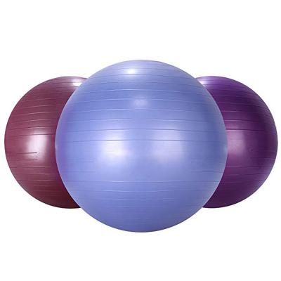 China Artistic PVC Training PVC Custom Printed Exercise Balls Fitness Balls Gym Health Pilates Non-slip Explosion Proof Yoga Balls for sale