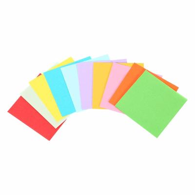 China Hot 520 Pcs Paper / Square Pack Colorful Origami Folding Crane Craft Sheets 7x7 cm Double Paper for sale