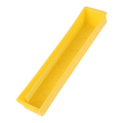 China Farms Plastic Removable Yellow Pollen Trap With Aerated Pollen Tray Pollen Collector Beekeeping Tool for sale