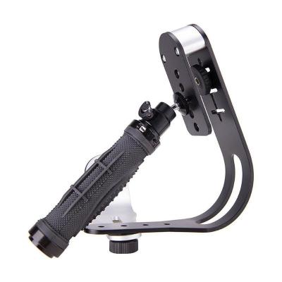 China Handheld Camera Mobile Phone Aluminum Alloy Stabilizer Camera Arc Type Stabilizer 1.5 Kg for sale