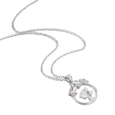 China FASHIONABLE Dream Garden Pendant 925 Sterling Silver Necklace Design Clavicle Chain Customization for sale