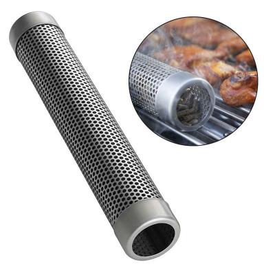 China Granular Smoking Pipe Grill Stainless Steel Round Perforated Mesh Smoking Pipe Filter for sale