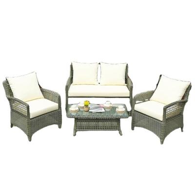 China Modern Nordic aluminum luxury outdoor garden restaurant design furniture outdoor coffee tables and chairs for sale