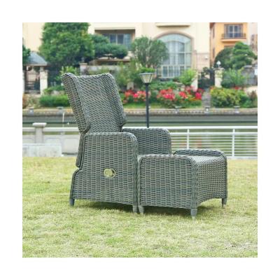 China Large Set Modern Customized Wicker Soft Customized Funiture Outdoor Party Tables And Chairs Set for sale