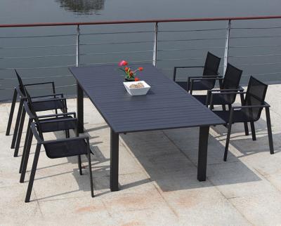 China Modern Popular USA Europe Outdoor Table And Chairs Set Garden Dining Outdoor Patio Dining Furniture Outdoor Chairs And Tables for sale