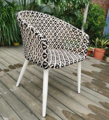 China Classic wicker chair sofa garden chairs yard leisure balcony furniture outdoor garden set plastic resin rattan outdoor chair for sale