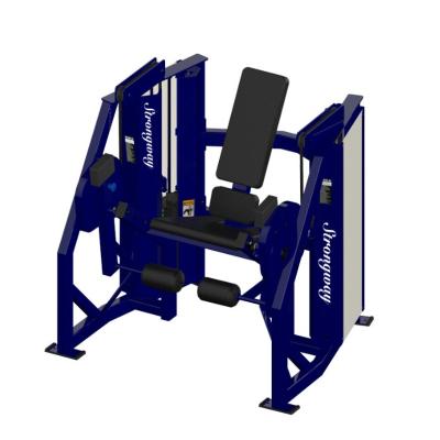 China Safety Gym Fitness Equipment Double Weight Stack MTS Pin Loaded Strength Machine Commercial Leg Extension for sale