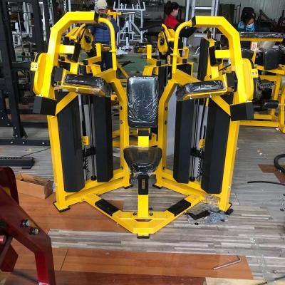 China 2022 STRONGWAY Safety Fitness Double Pin Loaded Machine Double Weight Stack Triceps Extension for sale