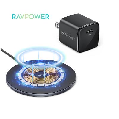 China RAVPower Phone 15w Induction Safe Convenient Original Thin Table Qi Wireless Phone Charger For Samsung For Iphone for sale