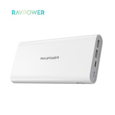 China RAVPower RP-PB067 Large Capacity 30W Powerbank Fast USB Ports RAVPower Support Charging Charger Portable Type C Type C Charging 26800mAh Power Bank for sale