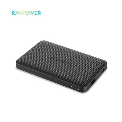 China RAVPower RP-PB093 5000mAh Mini Power Bank Indoor Outdoor Mini Slim 5000mah Power Bank Small for sale