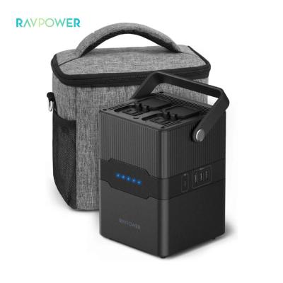 China Ravpower Multifunctional Portable Power Station Kit Large Capacity RP-PB187 300W Rechargeable Power Bank for Outdoor for sale