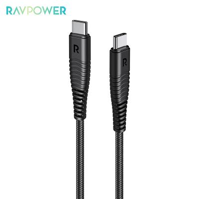 China filler & RAVPower 3.3FT/1M Phone Charger Cable 2.4A Type C Data Sync Cable Fast C Cable For Samsung Galaxy Huawei for sale