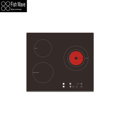 China Hotel GS Certificate Built-in Electric Hob 2 3 4 5 6 Burner Induction Cooktop for sale