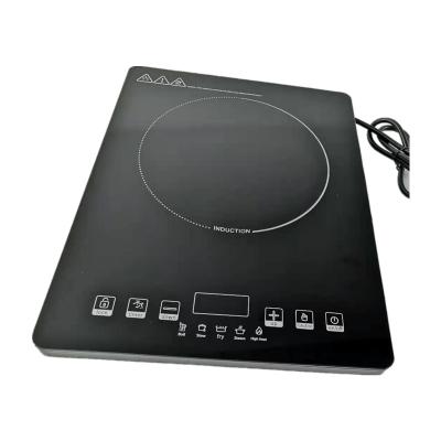 China RV Portable Induction Cooktop Single Burner Knob Control 1800W 220V Electric Induction Cooker for sale