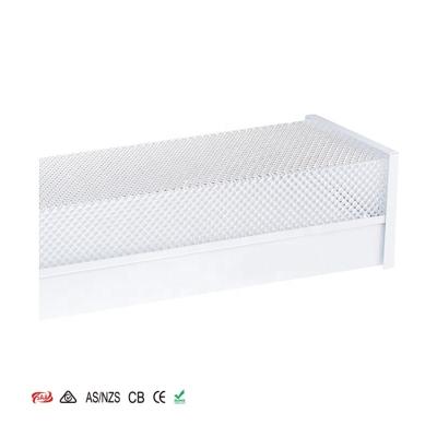 China Hot Sale Warehouse SAA 240V 4ft 2*T8 Spread Batten Diffuse Led Linear Batten Light 120cm For Shopping Mall AU/NZ for sale