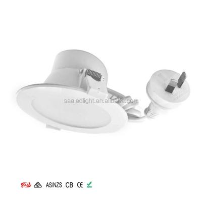 China Modern 2.5 inch SAA 5W led white trim downlight with Au plug good quality and best price for wholesales and lighting project for sale